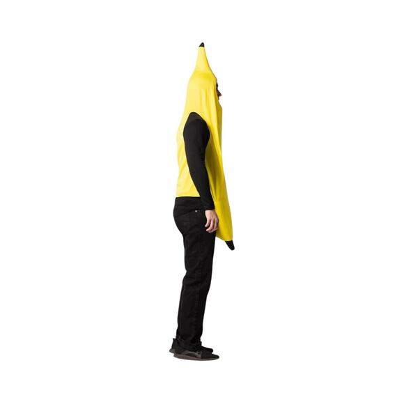 NWT Adult Banana One Piece Halloween Party Funny 3D Costume One Size - Picture 8 of 10